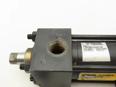Parker 1.50CKJMALU14A19AC1.00 Pneumatic Cylinder Double End 1.5" Bore 1" Stroke