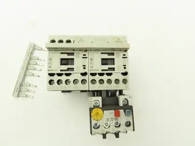 Eaton ZB12-4 Motor Starter Relay Contactor Set 10HP 7.5A 600VAC