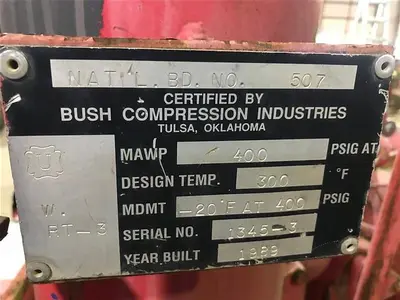 Used ARIEL RADIATOR, CONTROL PANEL, HEAT EXCHANGERS, SKID FROM COMBO AIR BOOSTER & COMPRESSOR Air Compressor Parts Pennsylvania US | East West Machinery & Drilling #1415904