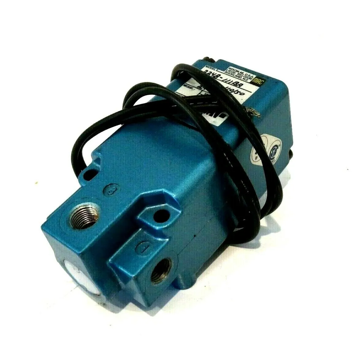 NEW MAC VALVES 224B-111BA SOLENOID VALVE 224B111BA