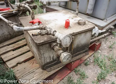 USED LUBE SKID -