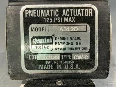 Used GEMINI VALVE 4GP Miscellaneous MRO Ohio US | HGR 24 #1548238