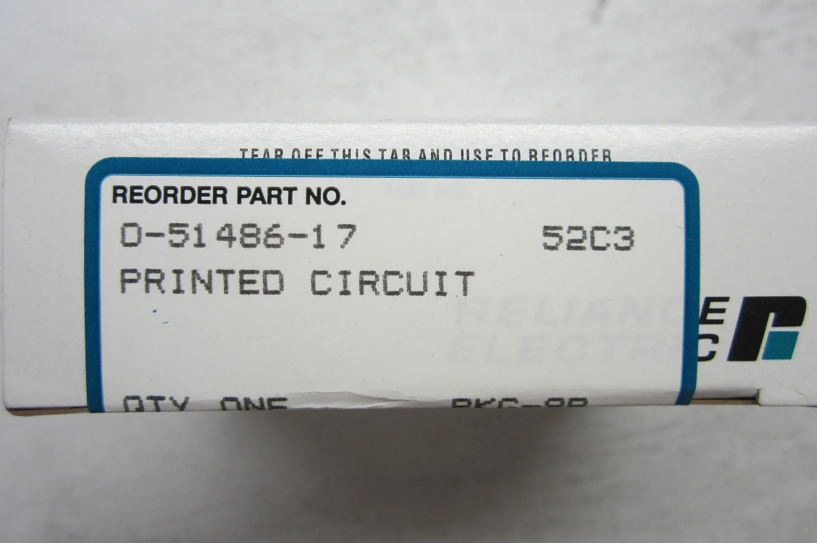 NEW FACTORY SEALED RELIANCE ELECTRIC 0-51486-17 INPUT RELAY ASSY. 05148617
