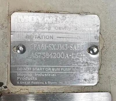 USED MOYNO CFA61-SXJM3-SABE