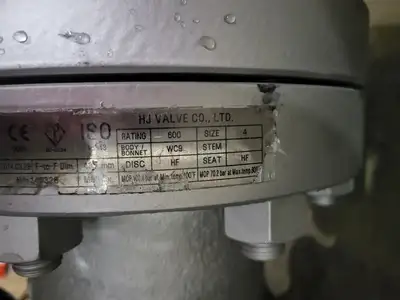 4" Class 600 Check Valve API 6D