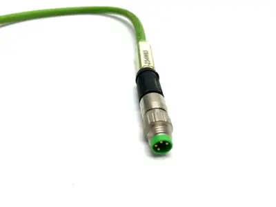 USED BECKHOFF ETHERCAT EXTENSION CABLE M8 4-PIN MALE TO MALE