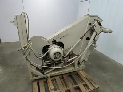 Bush Machinery 5 Hp. Abrasive Belt Sander 4" X 124-148"