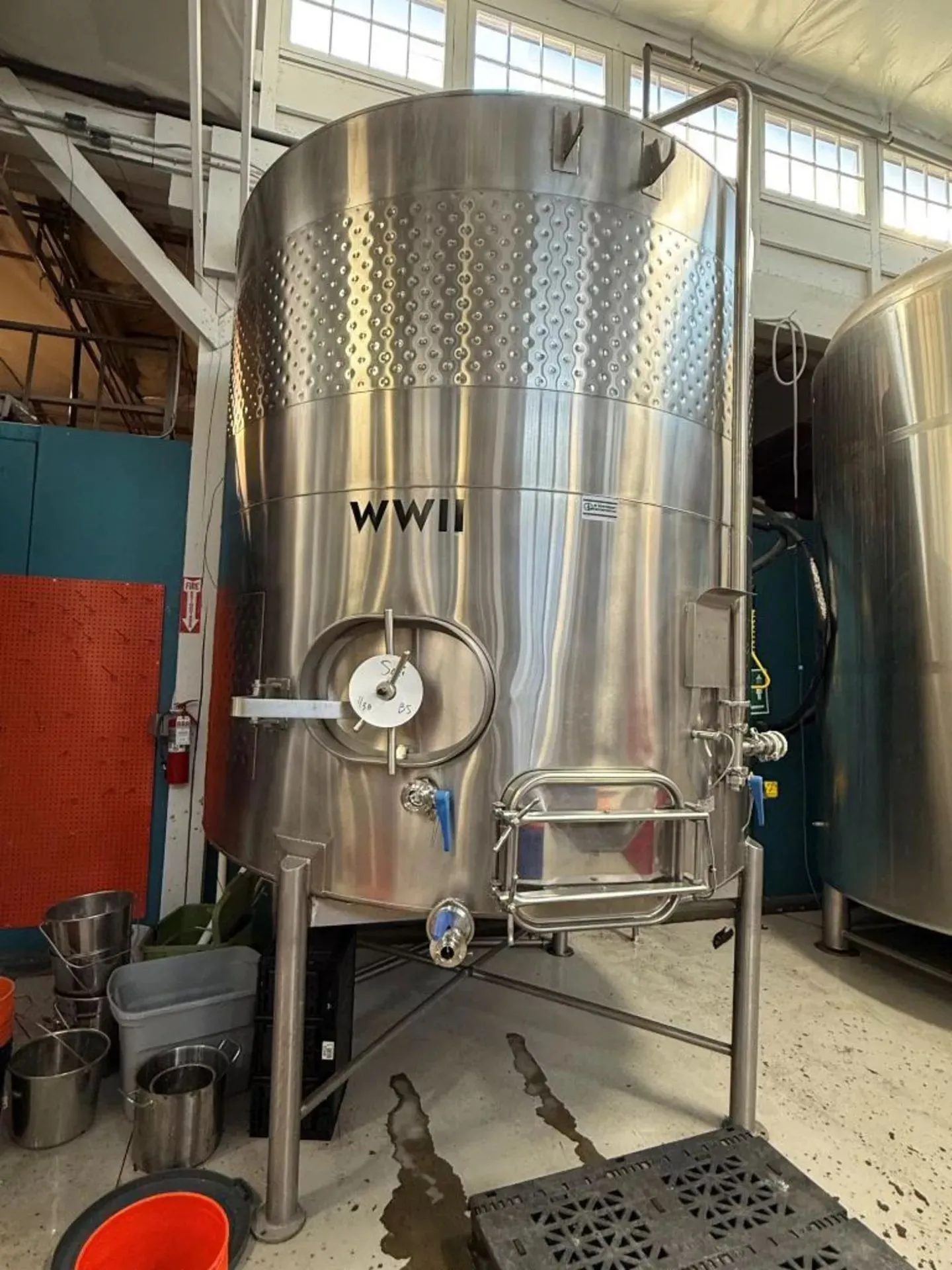 Used JV Northwest 2100Gal Jacketed Fermenter/Storage Tank