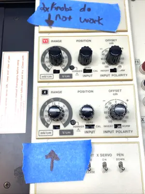 Used Yokogawa High Performance 3025 X-Y Recorder, Single Pen Plotters/Recorders Michigan US | Maverick Industrial Sales #1397224