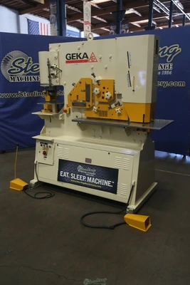 Used GEKA HYD 100 Ironworkers California US | Sterling Machinery Exchange #1466791