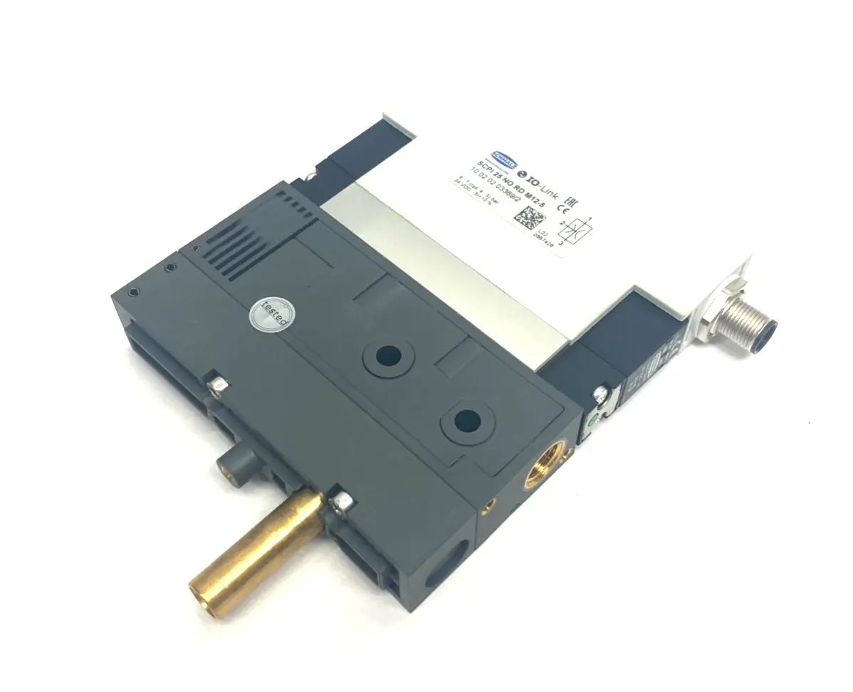 USED SCHMALZ COMPACT VACUUM GENERATOR/EJECTOR M12 5-PIN