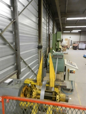 USED DIMECO DECOIL./ STRAIGHT/ FEEDER LVD PUNCHPRESS