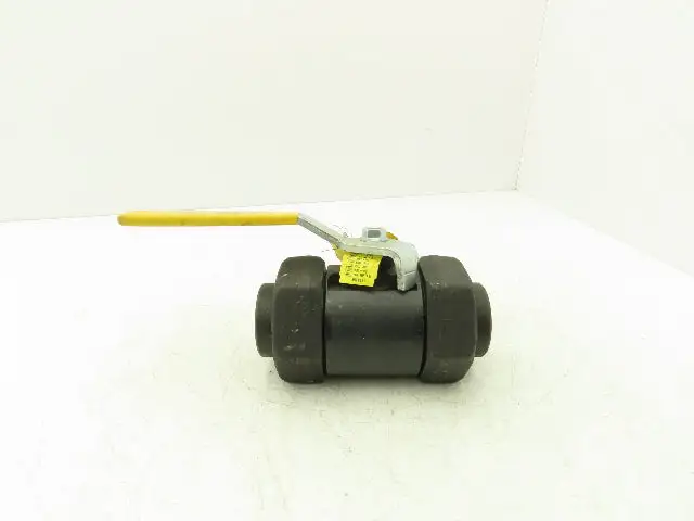 Apollo 73-407-01 Steel Ball Valve Double Union 1-1/2" FNPT Threaded Ends 3000psi