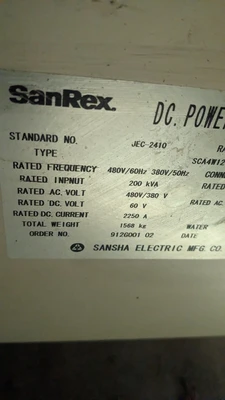 USED 2009 SANREX JEC-2410