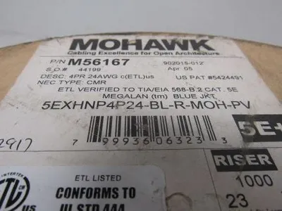 New | in-Stock MOHAWK _UNKNOWN_ Miscellaneous MRO | Arrow Industrial #650186