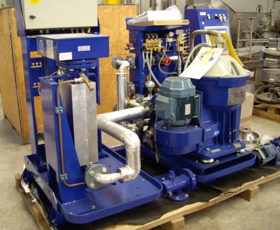 NEW: Alfa-Laval PU 625 lube oil purifier module, 316SS.