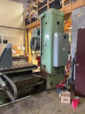 1981 TOS VARNSDORF W100A Boring Mills, Horizontal, Table Type | MACHINERY INC. (4)