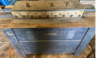 LOCKFORMER 20 GAUGE BUTTON PUNCH SNAPLOCK Roll Formers | THREE RIVERS MACHINERY (2)