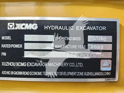 USED 2022 XCMG XE55U