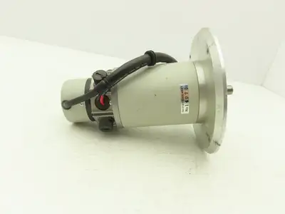Sony DH072-330E4N01 DC Servo Motor 11mm Shaft 	140mm Flange Mount