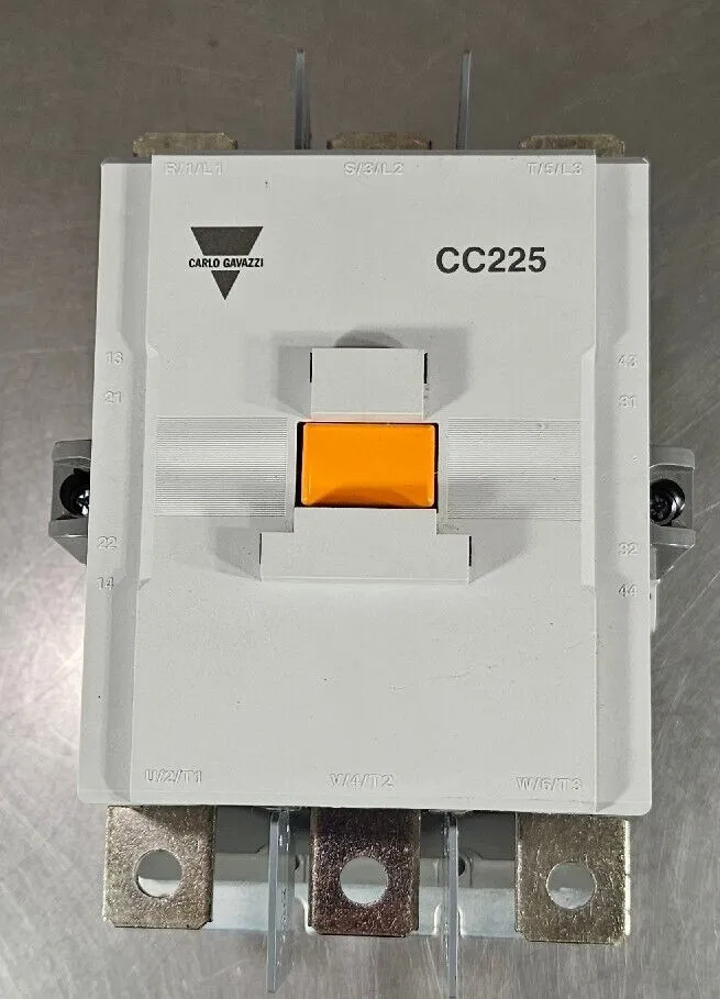 CARLO GAVAZZI CC225 225A 3PH 600VAC Contactor Loc 4G
