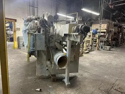 62" BLACK CLAWSON AIR KNIFE COATER WITH MAYER ROD COATER