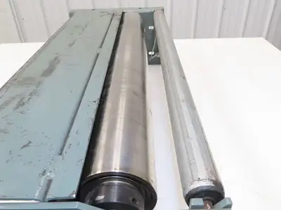 Hytrol 30" Slider Bed Belt Conveyor Tail Pulley Assembly 3.25" Pulley