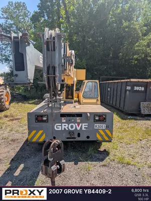 Used 2007 GROVE YB4409-2 Rough Terrain Cranes Alabama US | Proxy Equipment #1388989