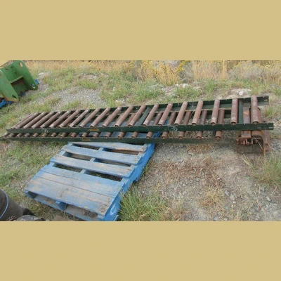 12in Wide x 20ft Long Inclined Conveyor with Add. 16in Wide x 7.5ft Long Section
