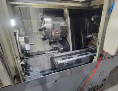 2012 OKUMA GENOS L300M-E CNC Lathes | Toolquip, Inc. (4)
