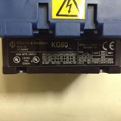 USED KRAUS & NAIMER KG80