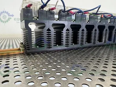 USED LOT OF 10 - CRYDOM HD4850-5972 SOLID STATE RELAY W/ HEAT SINK