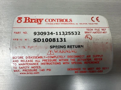 Bray _UNKNOWN_ Other Valves & Manifolds | Fram Fram LLC (12)