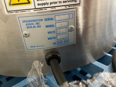 USED ORGANOMATION 8125 N-EVAP 112