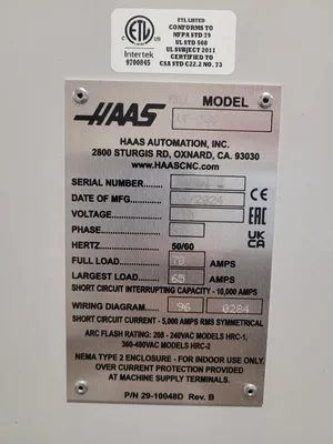 2024 HAAS VF-3SS CNC Milling | MD Equipment Services LLC (34)