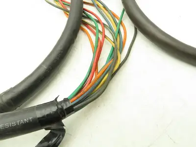 Carol Royal Power Cable 5-10' 14AWG 12-Conductor SOW 600V Lot of 6