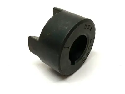 USED BROWNING FLEXIBLE SHAFT COUPLING JAW 1" BORE W/ KEYWAY