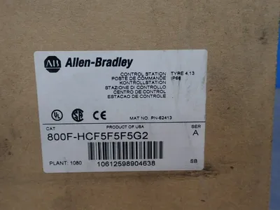 New | in-Stock ALLEN BRADLEY 800FHCF5F5F5G2 Industrial Controls Ohio US | HGR 24 #901197