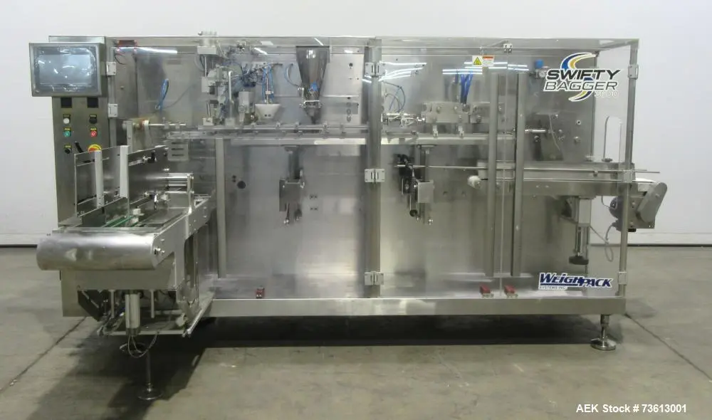 Used WEIGHPACK SYSTEMS SWIFTY 360 Form & Fill Horizontal - Pre Made Bags Illinois US | Aaron Equipment #755660