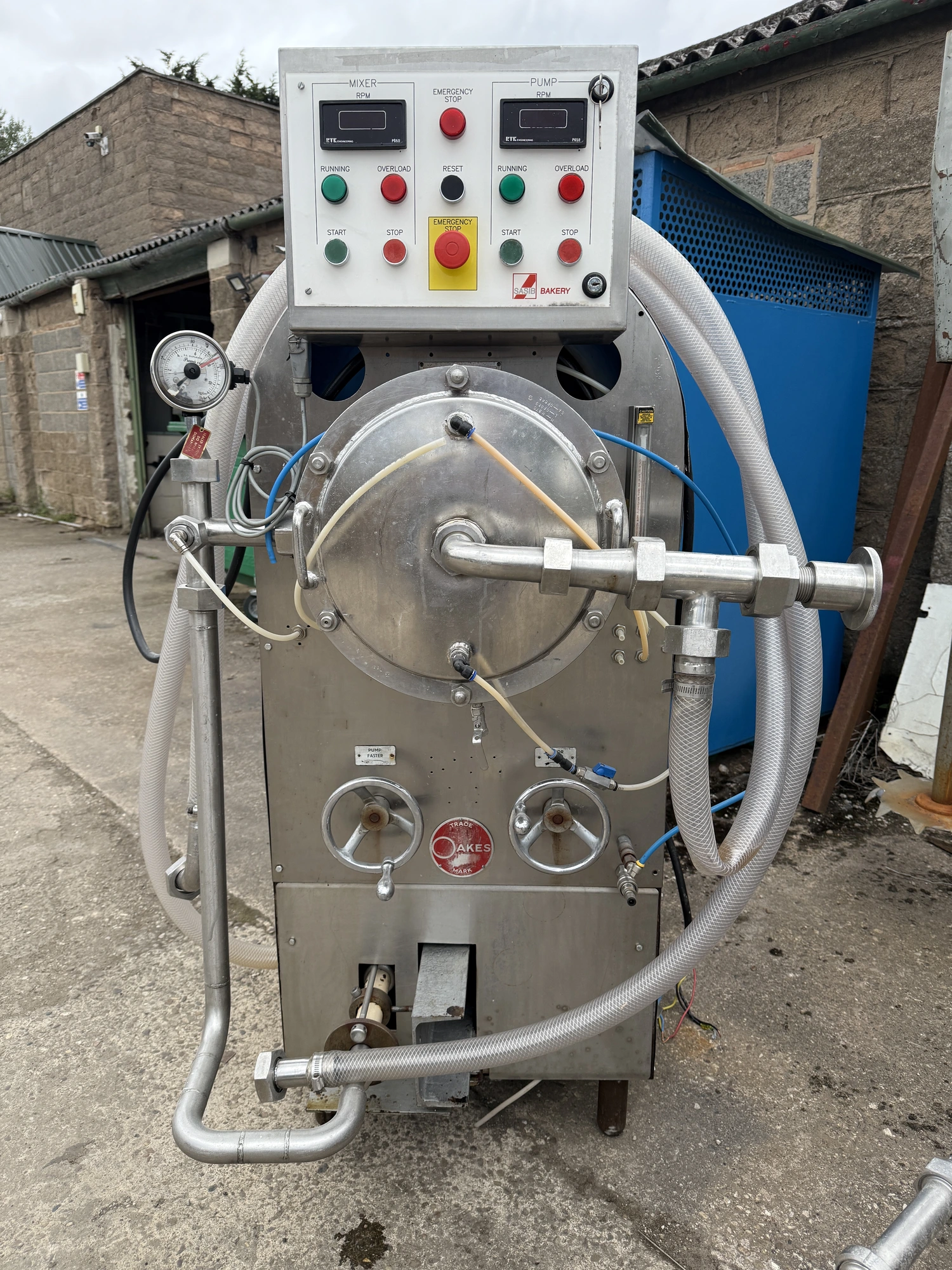 Oakes Mixer Type 14M7.5 5.5 kW Variable Speed