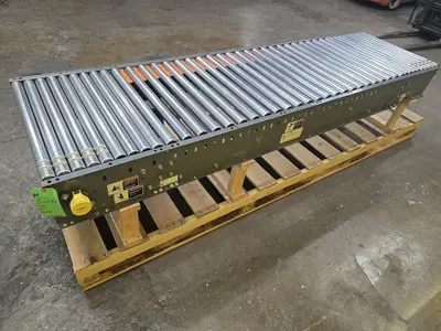 New | in-Stock 2018 INTELLIGRATED LIVE ROLLER CONVEYOR - V-BELT Roller Conveyors Wisconsin US | Packer City Sales #1297897