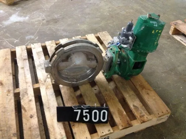 Fisher type 8560 Butterfly Valve size 12"