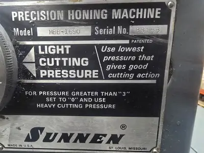 USED SUNNEN MB-1690