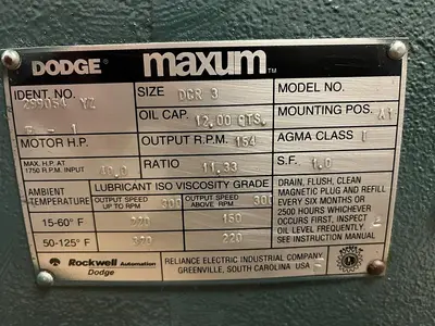 New | in-Stock RPM DCR-3 Speed Reducers | Surplus Asset Holdings #1204388