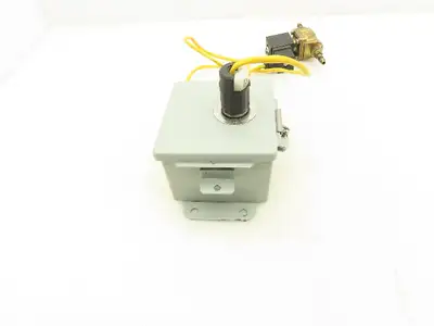 Granzow Hoffman E2B19-000 NC 2-Way Solenoid Valve 1/4" NPT Electric Box 4x4x3"