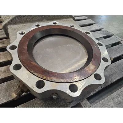 Surplus 10" United Conveyor Corporation Stainless Steel Knife Gate Valve
