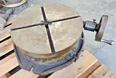15” Precision Rotary Table For Bridgeport Milling Machine
