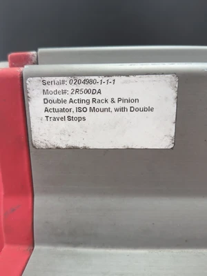 Used Triac controls 2R500DA Rotary Actuators Indiana US | J&J Industrial Supply #564624