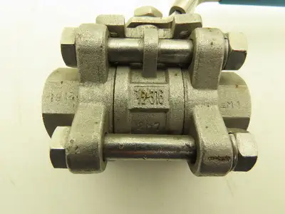 Pinacle 2626 1/2" Locking Ball Valve 316SS 1000WOG