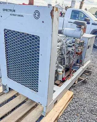 Used DETROIT DIESEL SPECTRUM 80 GENERATOR 40DSEJB Diesel Generators Pennsylvania US | East West Machinery & Drilling #1417930